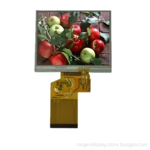 3.5inch Resistive Touch Screen LCD, 320× 240, IPS